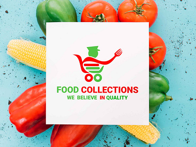 FOOD LOGO- FOOD COLLECTIONS branding branding logo corporate creative design logo professional