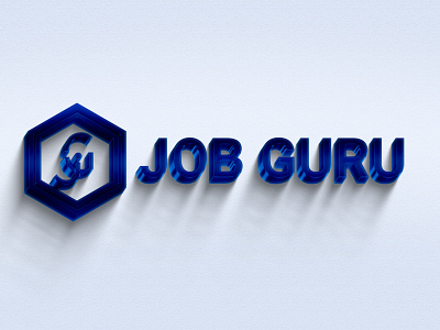 WORDMARK-JOB GURU LOGO DESIGN branding logo corporate creative design logo professional wordmark logo
