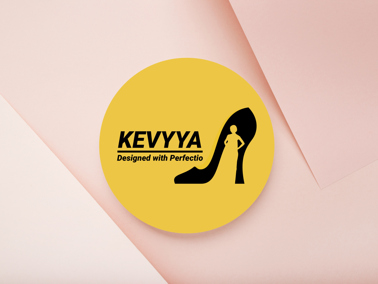 KEVYYALADIES SHOES LOGO DESIGN by Anima Karmakar on Dribbble