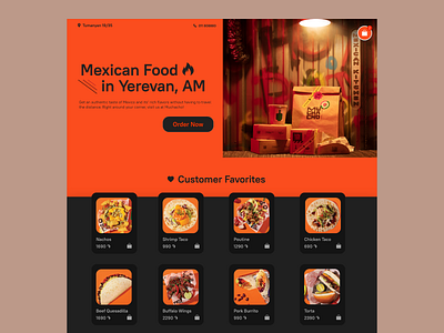 Mexican Restaurant Website