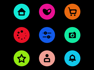 Icon Set for Shop design graphic design icon logo ui ux vector