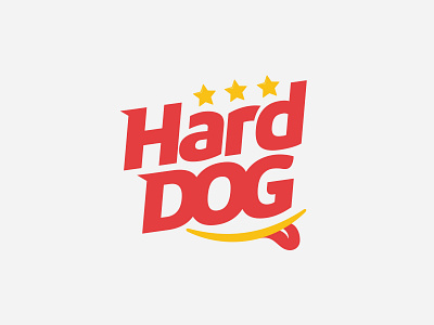 Hard Dog branding logo