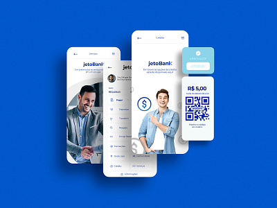 JetoBank branding graphic design ui