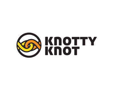 Knotty Knot bundle knot logo logo design ropes strings tie
