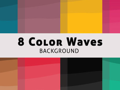 Color Waves Background