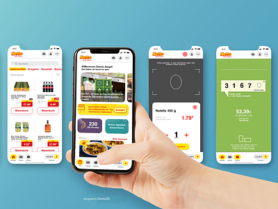 Netto App redesign app graphic design ui ux