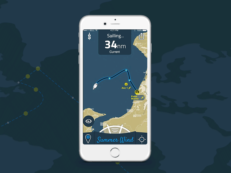 Boat's Leg Navigation