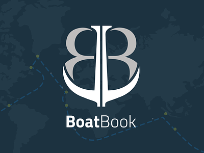 Boatbook Logo boat book logo navy sail sailing