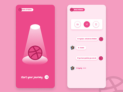 Hello Dribbble!! apps debut design dribbble hello mobile ui ux