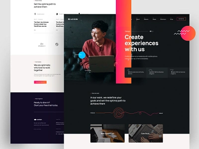 Wimble Joomla Template agency corporate creative design joomla joomla template minimal uidesign uiux website