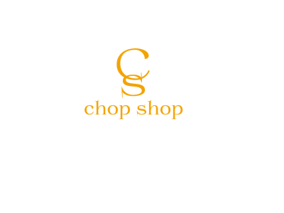 CHOP SHOP branding graphic design logo monogram