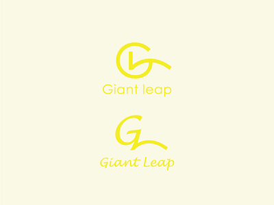 GIANT LEAP branding design graphic design monogram