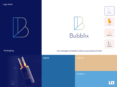 Bubblix (Logo) 3d animation branding graphic design logo motion graphics ui