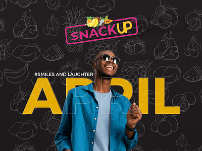 Social media post design for snackup