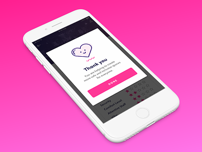 Success Screen app cute design feminine icon ios mobile design success screen ui ui design user interface ux
