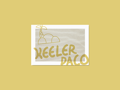 Keeler Paco | Hawaiian Illustrator Branding advertising artist beach branding design graphic design hawaii illustration logo palm tree postcard sand tropical typography vector workmark