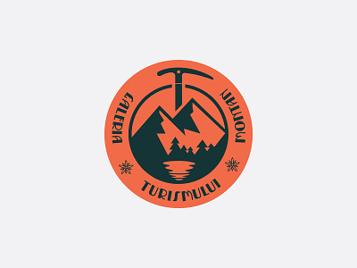 Mountain museum art direction branding design lake landscape logo logo concept logo design mountains