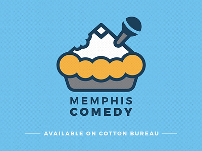 Memphis Comedy comedy cotton bureau icon illustration memphis pie pyramid shirt thick lines vector