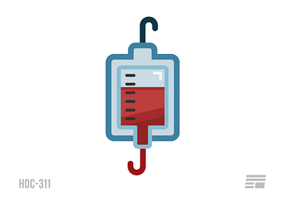 HOC-311 blood design donate fu2016 house of cards illustration pictogram vector