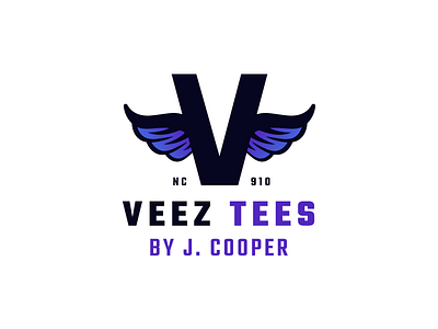 Veez Tees Logo angel logo memory v v logo wings