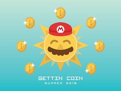 Gettin Coin coins mario sun sunshine videogames
