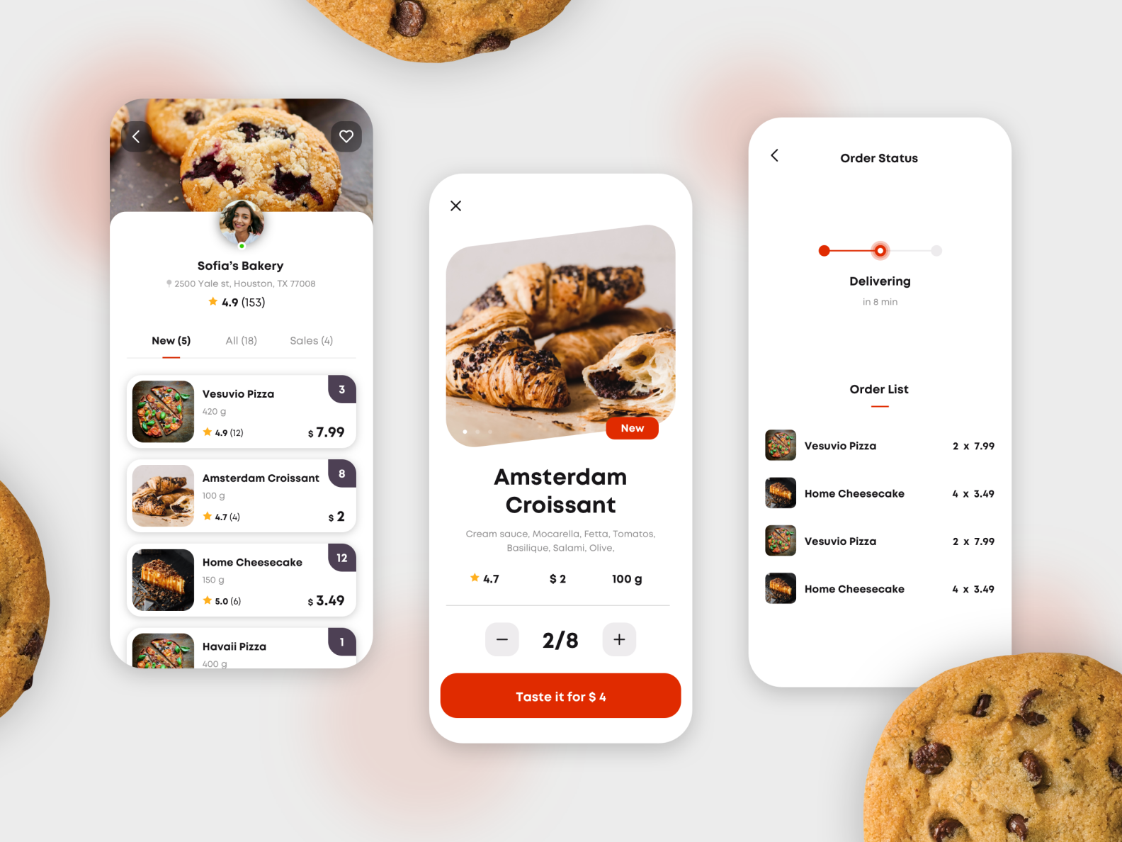 Home Bakery App Design by Taras on Dribbble
