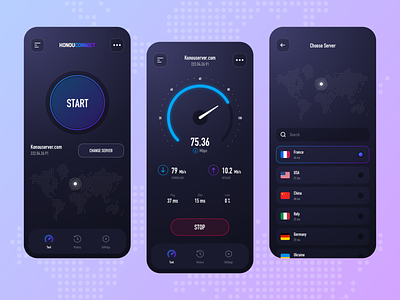 Speedtest App Design