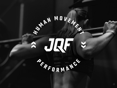 J-Quest Fitness Logo athletic branding custom logo design fitness illustrator lifting logo design movement performance personal training small business
