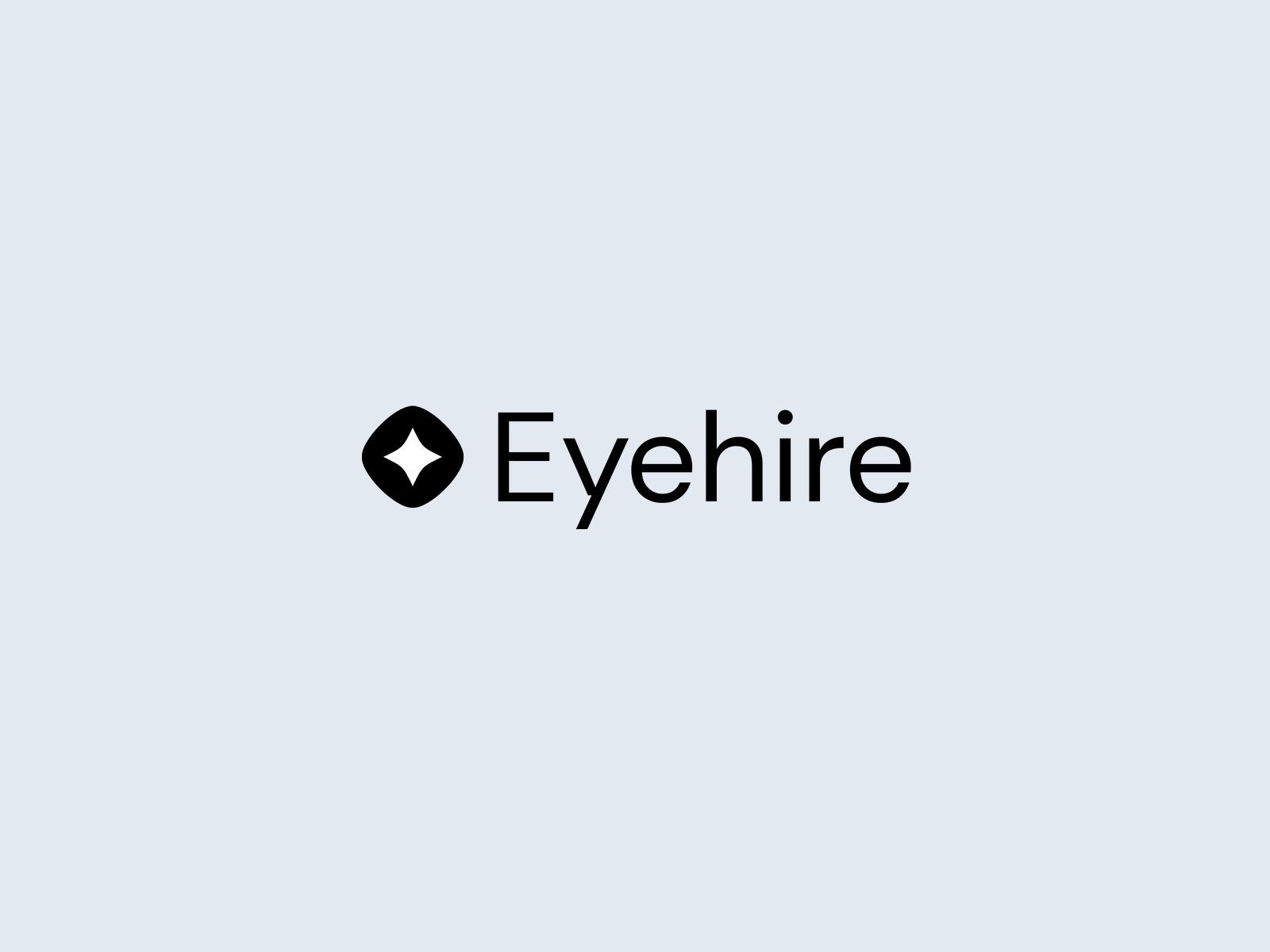 Logo concepts for a stealth-mode startup 🥷🏻 brand design branding concept design dm sans eye graphic design hire logo logo design metaphor optometry product design startup type typography visual design