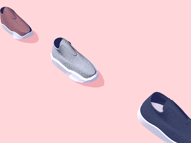 Sneaker line 3d modeling ae c4d rendering shoes