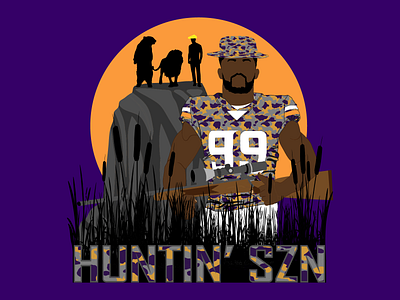 Huntin' Season apparel art design graphic design illustration illustrator logo