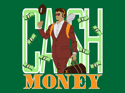 Cash Money apparel art design graphic design illustration illustrator
