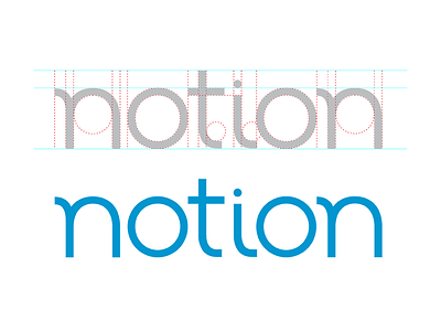 Notion Logo art direction branding connected devices design illustrator internet of things kickstarter logo photoshop smart home