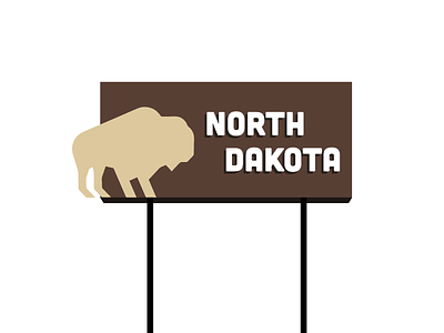 Roadshow Road Sign Series: North Dakota farmlogs north dakota road signs road trip roadshow roadsign roadtrip
