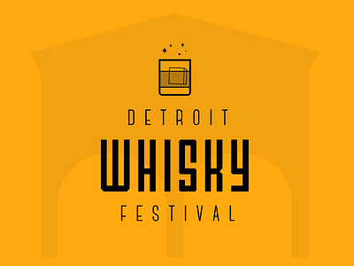 Detroit Whisky Festival Tickets detroit festival icon whiskey whisky yellow
