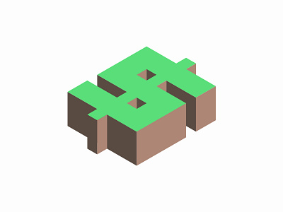 Money Field agriculture dollar farmlogs field isometric money roi