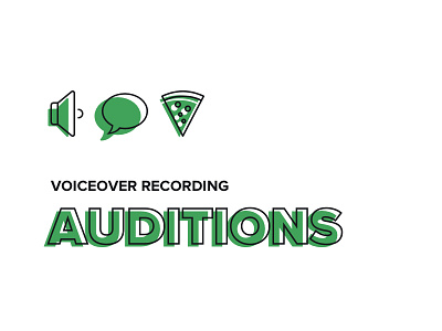 Voiceover Recording Auditions