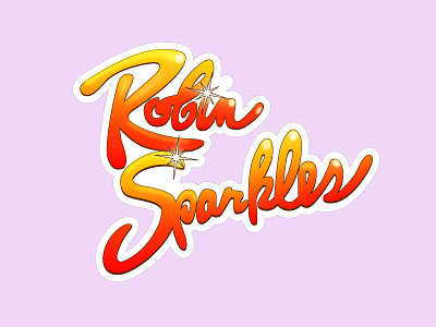 Stickermule Canda Sticker Design Contest: Robin Sparkles