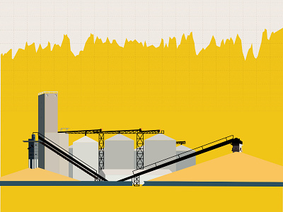 Grain Marketing Illustration/Infographic agriculture charts corn elevator farming graphs illustration marketing