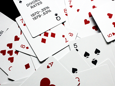 Crisis of Confidence Card Detail cards deck deck of cards design playing cards product simple typography