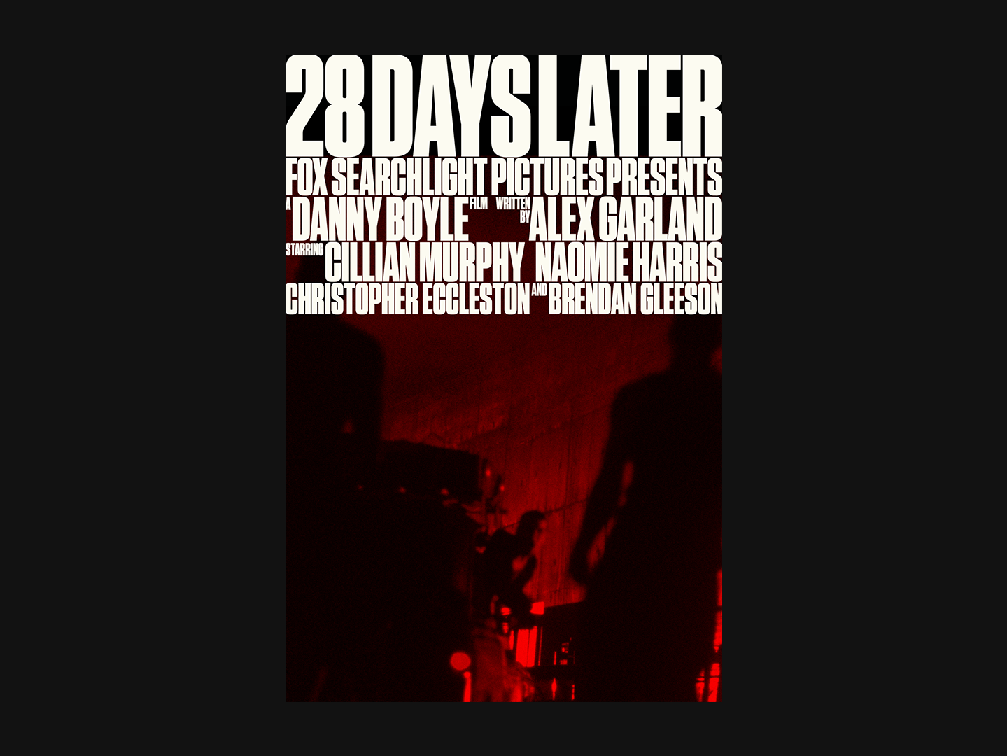 cillian murphy 28 days later movie poster