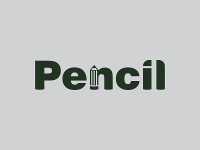 pencil logo logo pencil pencil logo typogaphy