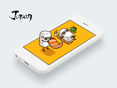 Sushi App Website coming soon... app clean coming fun iphone japan simple studio sushi ui ux webdesign