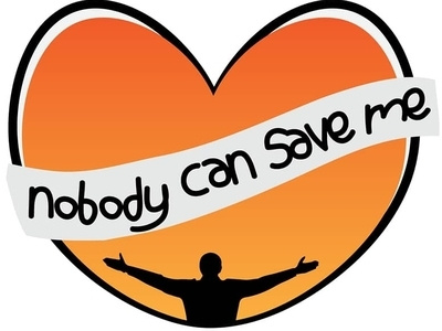 Nobody Can Save Me design graphic design logo music typography vector