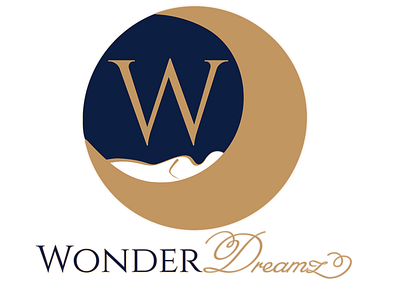 WonderDreamz logo design design graphic design illustration logo typography vector