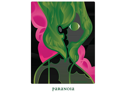paranoia design graphic design illustration vector