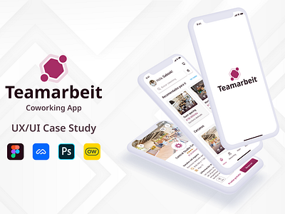 Teamarbeit Coworking App - UX Case Study