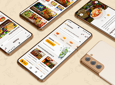 Tlacualli - Delivery Food App android app delivery delivery service eating fast food food food and drink food delivery food order foodie ios mobile order restaurant shipping shop shoping cart