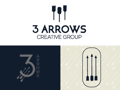 Rebranded Design arrows creative graphic design logo logo design palette rebrand three logos typography variants