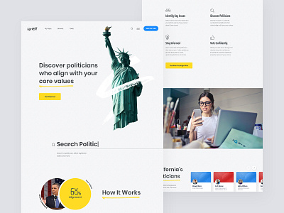 Voterly Updated Branding app branding democracy design graphic design logo motion graphics politics product design ui united states usa ux web